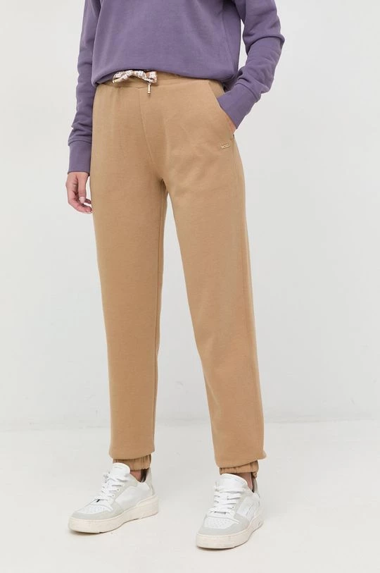 Γυναικεία Παντελόνια φόρμας Παντελόνι φόρμας BOSS μπεζ 3 Γυναικεία Παντελόνια φόρμας Παντελόνι φόρμας BOSS μπεζ