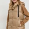 Γυναικεία Γιλέκα Αμάνικο από πούπουλα BOSS χρώμα: μπεζ -Boss Κατάστημα πωλήσεων unnamed file 77
