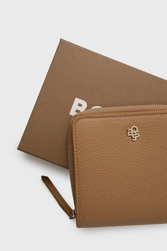 Γυναικεία Πορτοφόλια Δερμάτινο πορτοφόλι BOSS χρώμα: μπεζ 8 Γυναικεία Πορτοφόλια Δερμάτινο πορτοφόλι BOSS χρώμα: μπεζ - Image 6