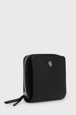 Γυναικεία Πορτοφόλια Δερμάτινο πορτοφόλι BOSS χρώμα: μαύρο -Boss Κατάστημα πωλήσεων unnamed file 787