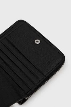 Γυναικεία Πορτοφόλια Δερμάτινο πορτοφόλι BOSS χρώμα: μαύρο -Boss Κατάστημα πωλήσεων unnamed file 789