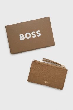 Γυναικεία Πορτοφόλια Δερμάτινο πορτοφόλι BOSS χρώμα: μπεζ 11 Γυναικεία Πορτοφόλια Δερμάτινο πορτοφόλι BOSS χρώμα: μπεζ -Boss Κατάστημα πωλήσεων unnamed file 800