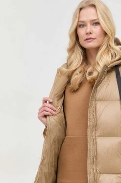 Γυναικεία Γιλέκα Αμάνικο από πούπουλα BOSS χρώμα: μπεζ -Boss Κατάστημα πωλήσεων unnamed file 82