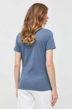 Γυναικεία Κοντομάνικο Βαμβακερό μπλουζάκι BOSS σταφύλι -Boss Κατάστημα πωλήσεων unnamed file 825