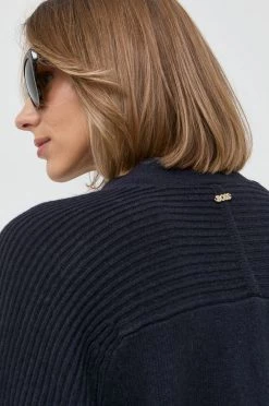 Γυναικεία Με φερμουάρ Μάλλινη ζακέτα BOSS ναυτικό μπλε, -Boss Κατάστημα πωλήσεων unnamed file 853