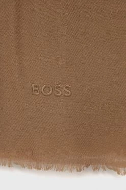 Γυναικεία Κασκόλ Μάλλινο κασκόλ BOSS καφέ -Boss Κατάστημα πωλήσεων unnamed file 894