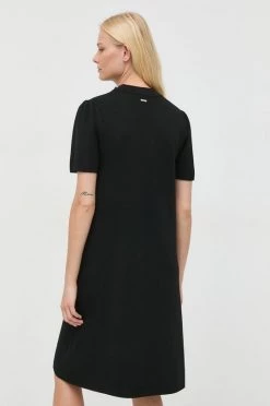 Γυναικεία Φορέματα Μάλλινο φόρεμα BOSS μαύρο, -Boss Κατάστημα πωλήσεων unnamed file 897