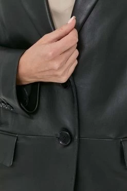 Γυναικεία Σακάκια Δερμάτινο σακάκι BOSS μαύρο, -Boss Κατάστημα πωλήσεων unnamed file 9