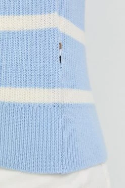 Γυναικεία Χωρίς φερμουάρ Γιλέκο από μετάξι BOSS ανοιχτό μπλε -Boss Κατάστημα πωλήσεων unnamed file 970