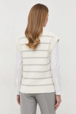 Γυναικεία Χωρίς φερμουάρ Γιλέκο από μετάξι BOSS μπεζ, -Boss Κατάστημα πωλήσεων unnamed file 973