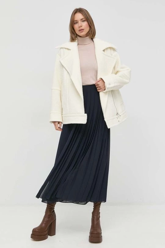 Γυναικεία Κοντά μπουφάν Μπουφάν από μίγμα μαλλιού BOSS άσπρο, 4 Γυναικεία Κοντά μπουφάν Μπουφάν από μίγμα μαλλιού BOSS άσπρο, - Image 2