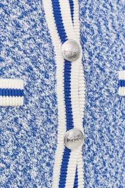 Γυναικεία Με φερμουάρ Πλεκτή ζακέτα BOSS ανοιχτό κίτρινο -Boss Κατάστημα πωλήσεων unnamed file 996